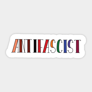 Antifascist POC-Pride Sticker